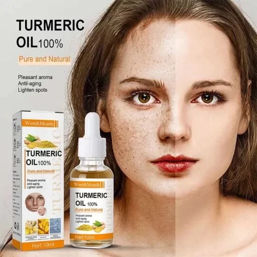 10ml Turmeric Repair Face Serum – Anti Aging Oil, Dark Spot Corrector, Brightening Facial Serum