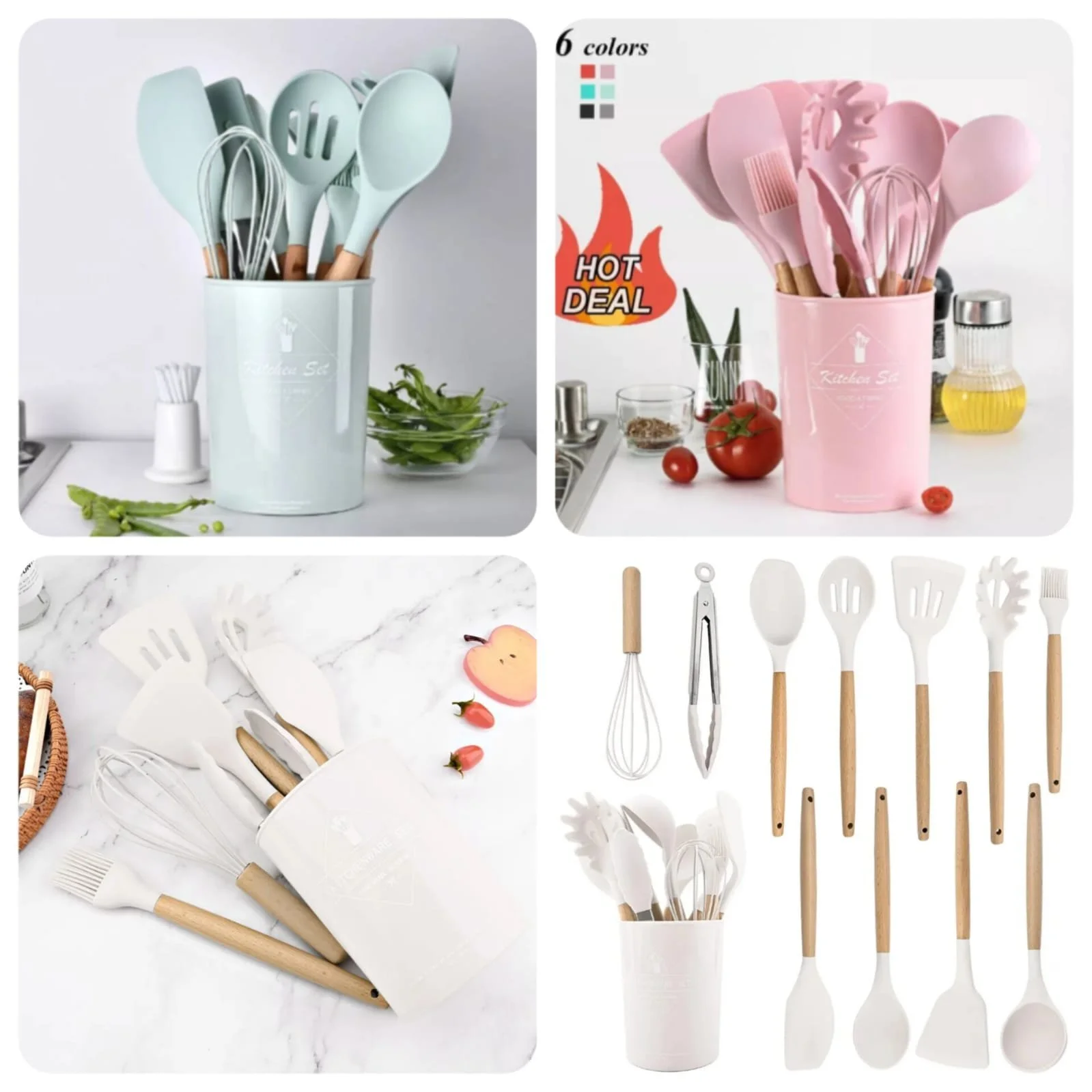 12 Pcs Kitchen Utensils Set