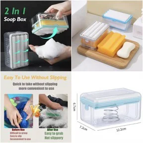2 in 1 Soap Box