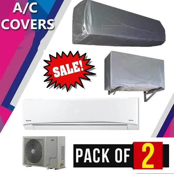 2pcs set Ac Cover
