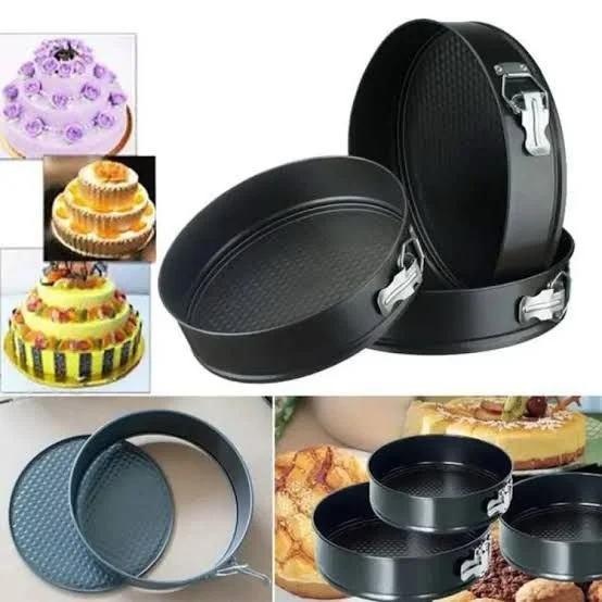 3 Pcs Cake Mold Set