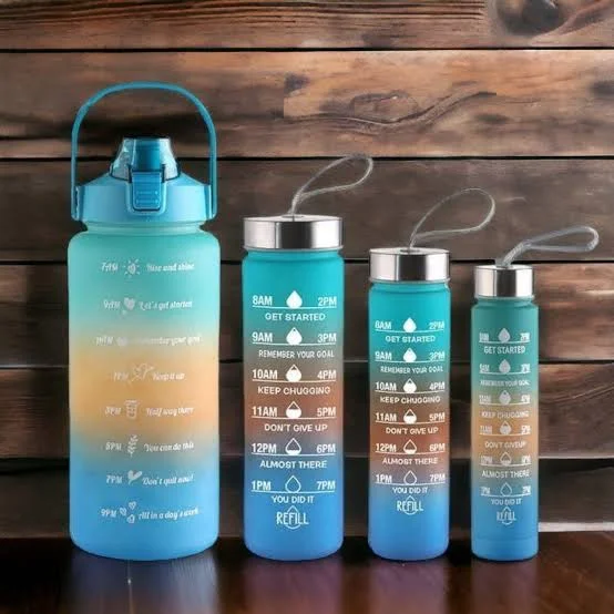 4pcs Water Bottle Set