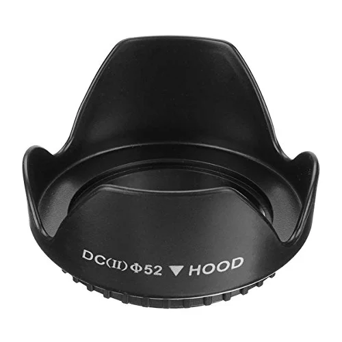 52mm Universal DCII Screw Mount Flower Lens Hood