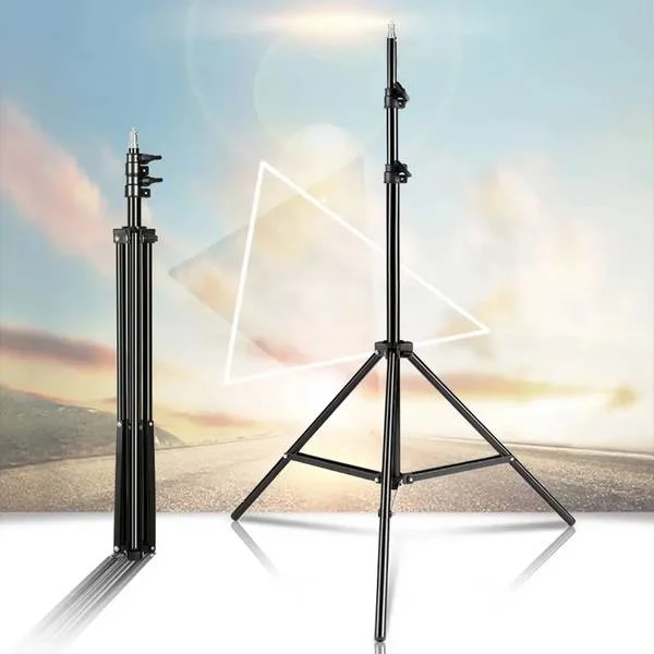 7Ft, 8Ft Selfie Tripod Stand, Metal Tripod Stand with Mobile Holder
