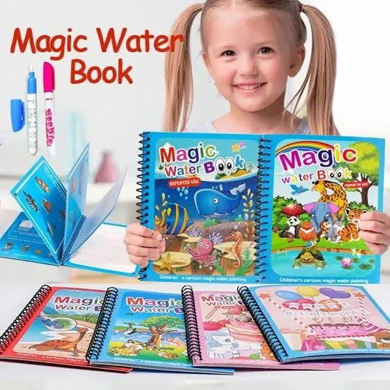 8 Pages invisible ink Magic Book with Pen