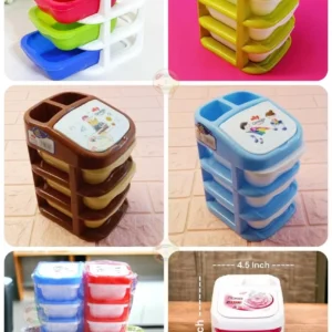 China drawer pack of 3 box set storage container