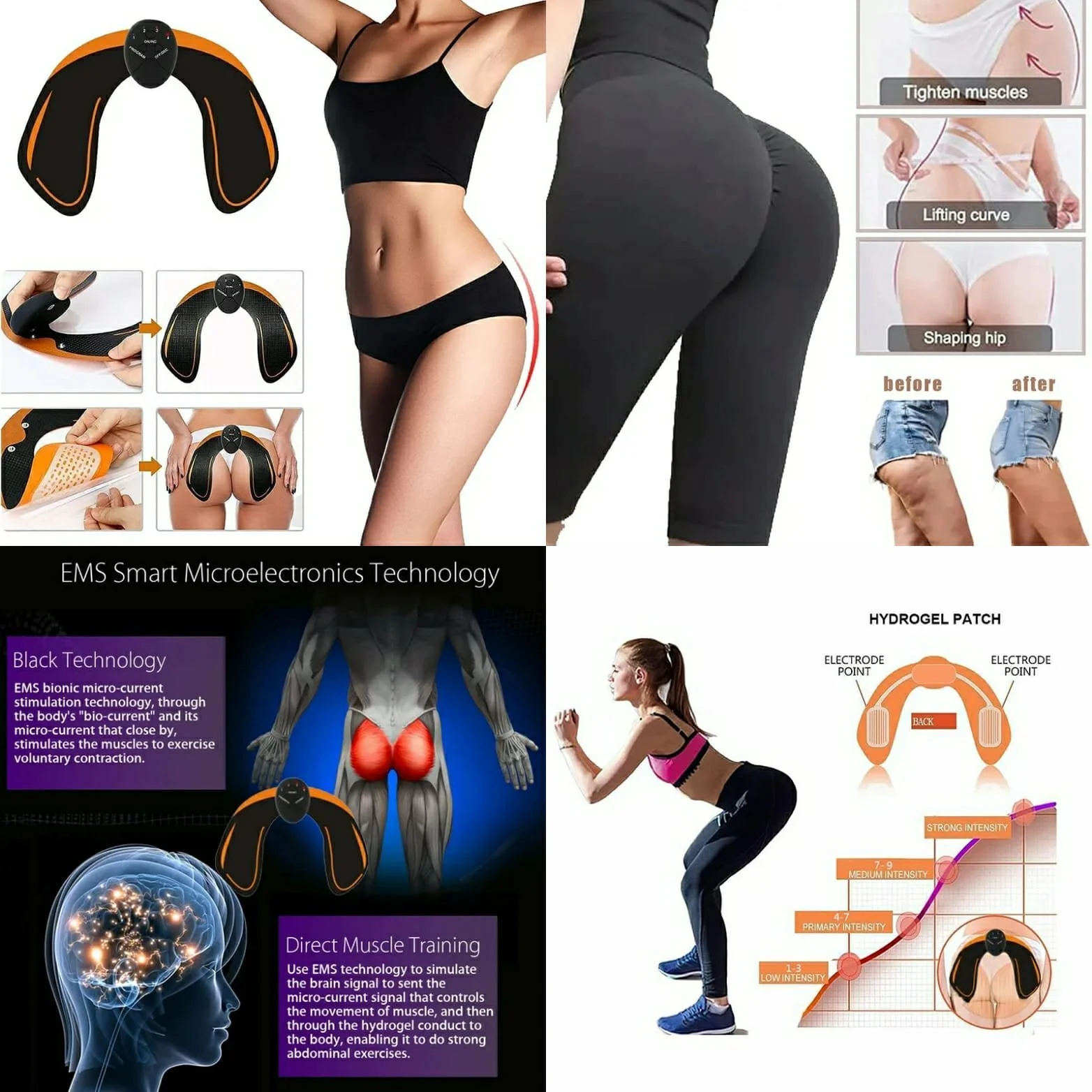 Ems Hip Massager