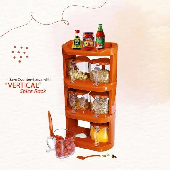 High Quality 6Pcs Set Pretty Neat Spice Rack