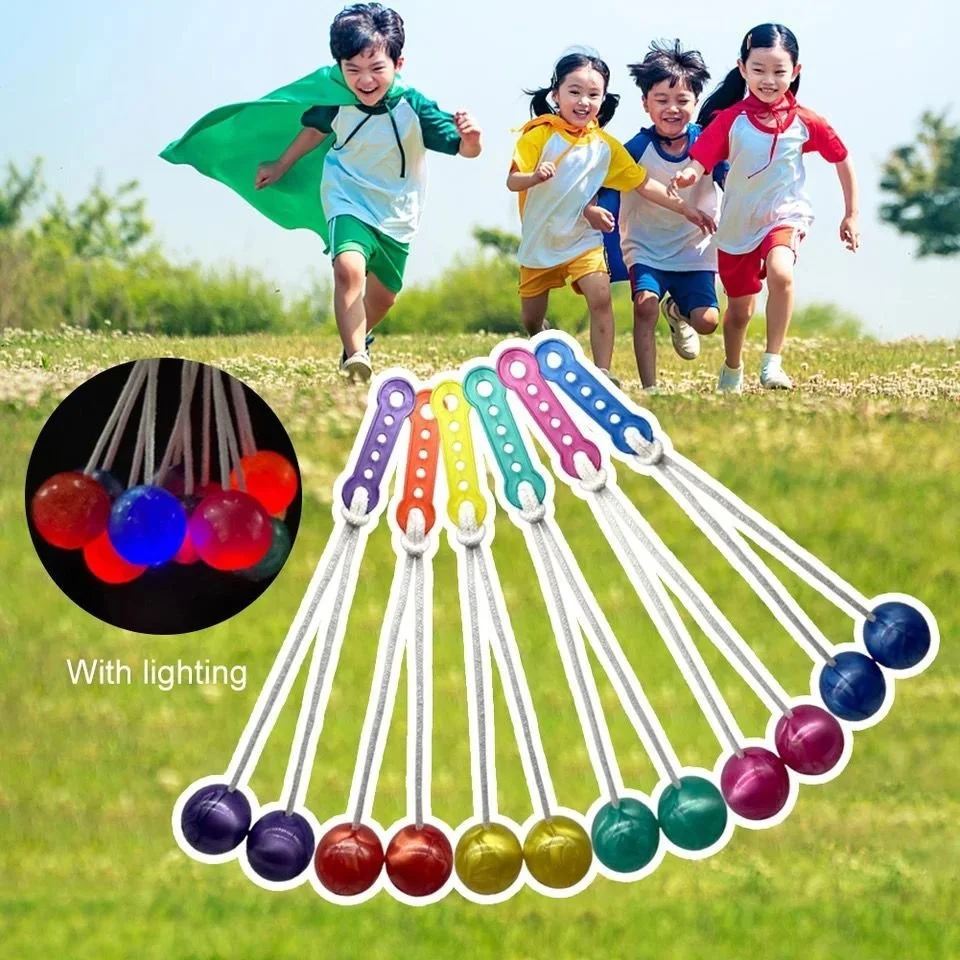 Clackers with Led Swing Ball Toy