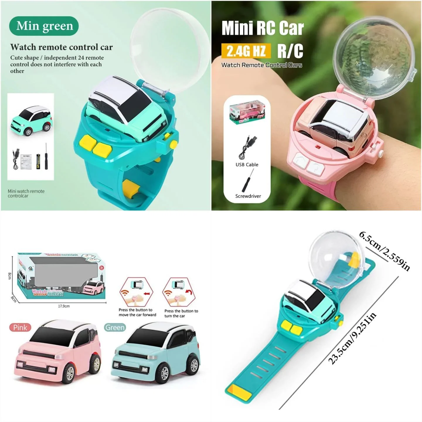 Mini Watch Control Car (Box Packing)