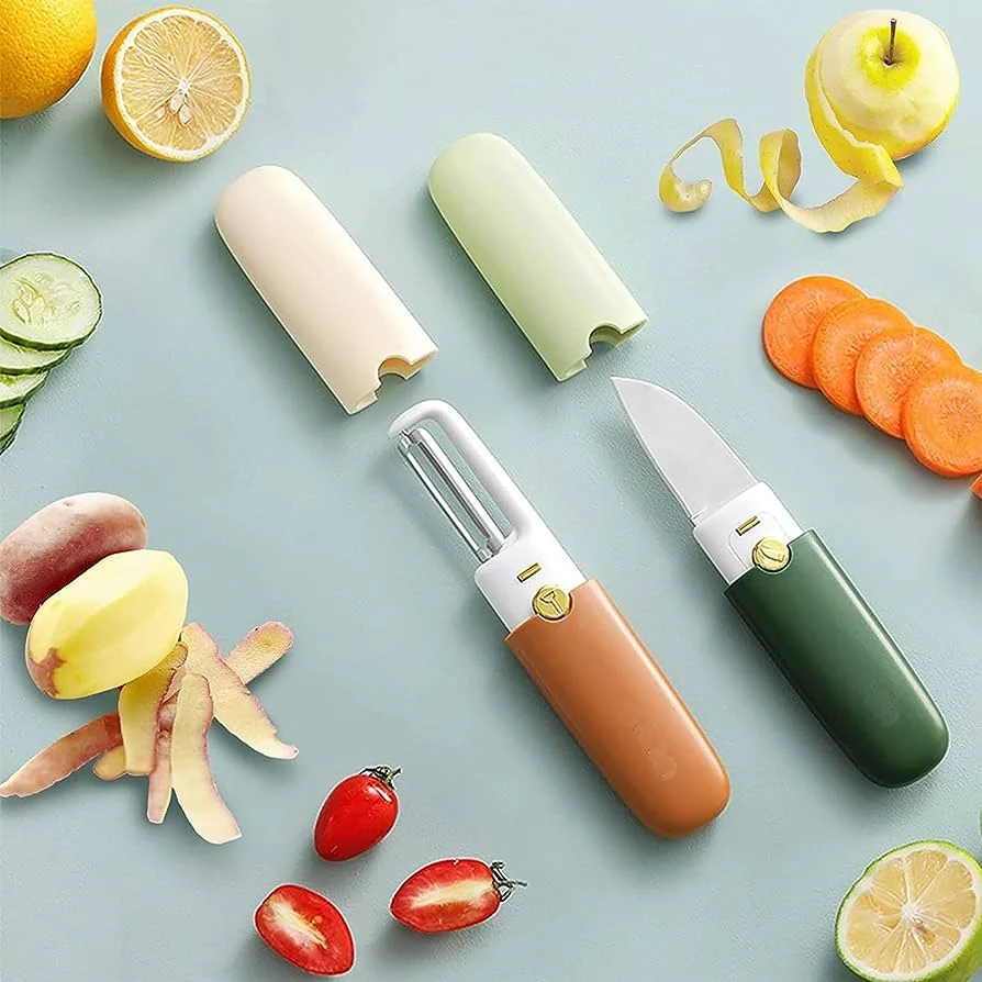 Multifunctional 2 In 1 Fruit Knife