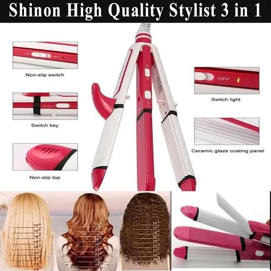 Shinon 3 in 1 Straightener