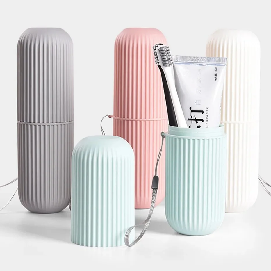 Smart Toothbrush and Toothpaste Storage for Travel
