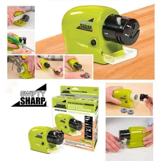 Swifty knife sharpener CELL OPERATED