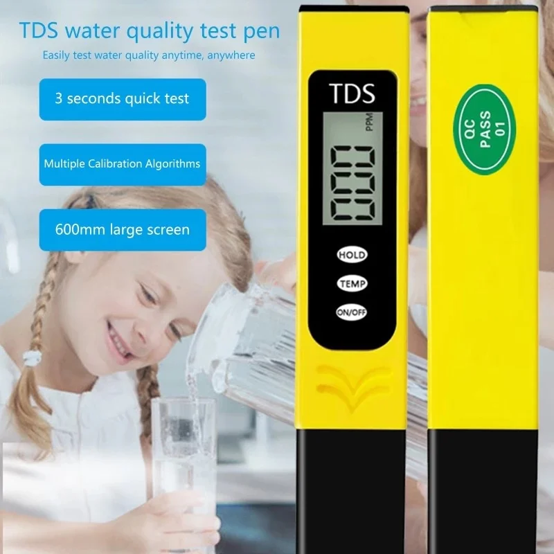 TDS Meter Conductivity pen EC TDS Pen Tester Digital LCD Meter Water Quality