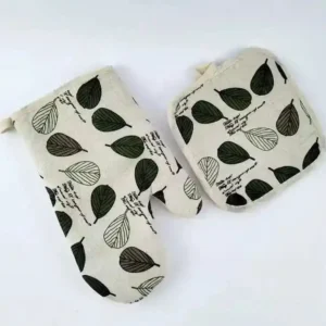 2Pc Insulated Gloves Heat Resistant