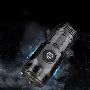 Three-Eyed Monster Mini Flashlight Flash Super Power Waterproof Camping Light