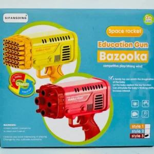 (2in1) 36 8 Hole Bazooka Bubble Water Gun (imported China)