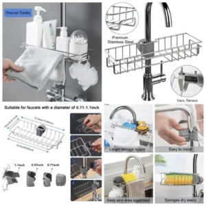 Steel Faucet Rack (Big Size)