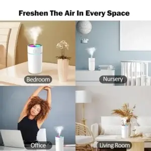 Car Humidifier Colorful Small Humidifier Portable Car Air Diffuser Stylish Humidifier For Car Air